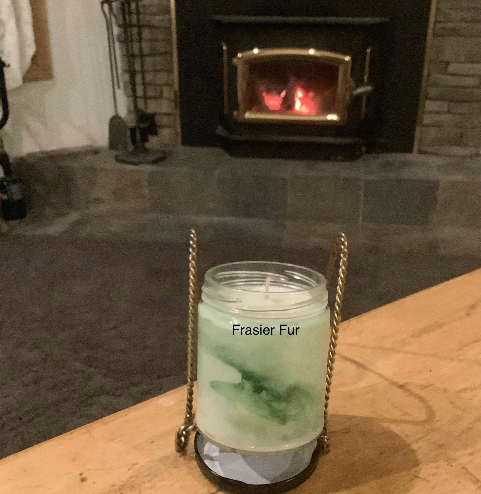 Marble Candle 9 oz